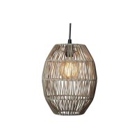 Lampenaufhängung E27 UTE 2,5 m – Schwarz, IP44, Außenbereich