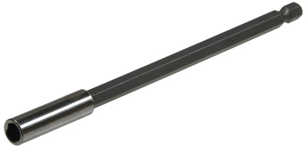 Universal Bithalter 15cm mit Magnet I Bitaufnahme Adapter für 1/4" Bits/Sechskant Stark magnetisch