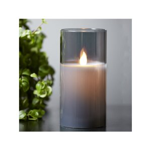 LED Stumpenkerze "M-Twinkle" 15cm