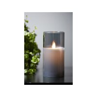 LED Stumpenkerze "M-Twinkle" 15cm