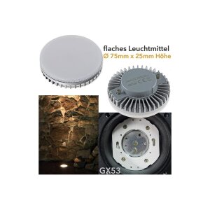 LED Leuchtmittel GX53 "XH 60" warmweiß...