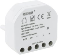 Unterputz Schalter Wifi Einbau Modul 230V 10A...
