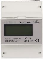 Reltech Drehstromzähler digital RDZD1-MID, 100 A,...