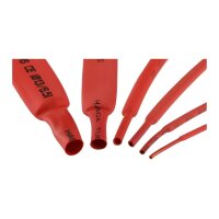 100-teiliges Schrumpfschlauch-Set in Rot (Nachfüllpack)