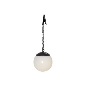 Solarleuchten Globus 3er Set – LED Gartenleuchten hängend warmweiß mit Dämmerungssensor