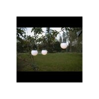Solardekoration "Globus" 3er-Pack