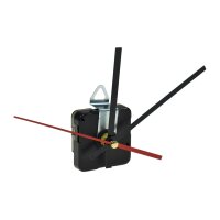 Quarz-Uhrwerk mit 3 Zeigersätzen aus Metall