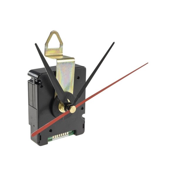 DCF Funkuhrwerk leise mit 3 Zeigersätzen – schleichender Sekundenzeiger 6,8mm