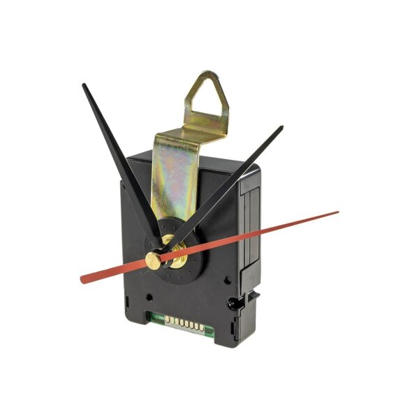 DCF Funkuhrwerk leise mit 3 Zeigersätzen – schleichender Sekundenzeiger 6,8mm