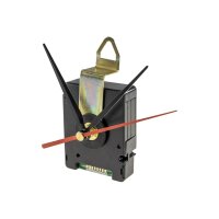 DCF Funkuhrwerk leise mit 3 Zeigersätzen – schleichender Sekundenzeiger 6,8mm