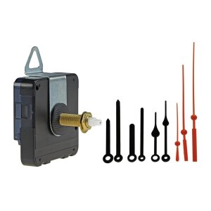 Quarz-Uhrwerk mit 32mm Schaft und 3 Zeigersätzen aus...