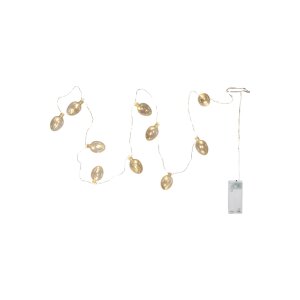 Lichterkette Shimmer mit Glaseiern –...