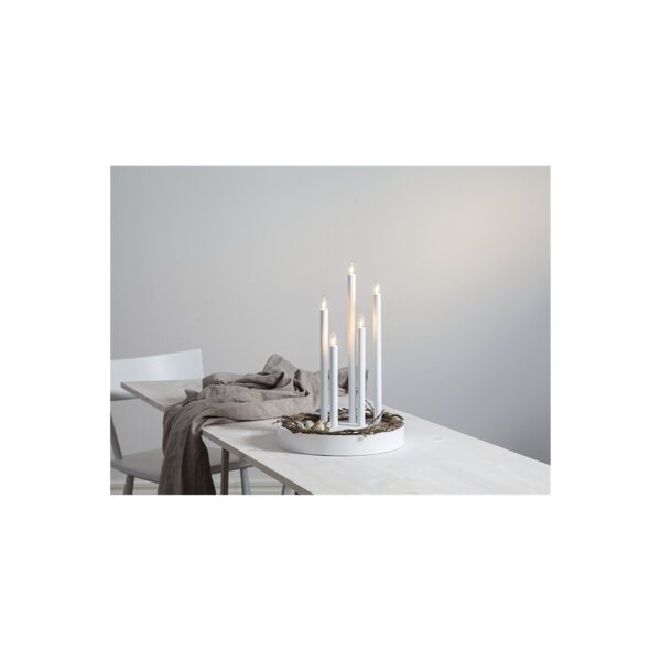 Kerzenleuchter "Deco" Weiß - AusstellungsstückSONDERPREIS