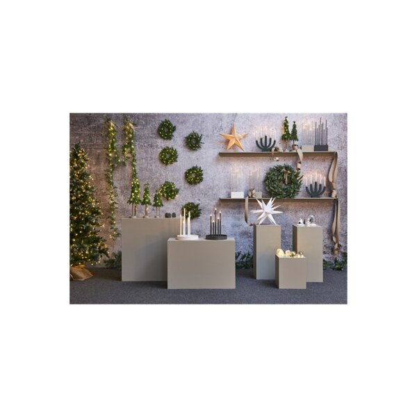 Kerzenleuchter "Deco" Weiß - AusstellungsstückSONDERPREIS