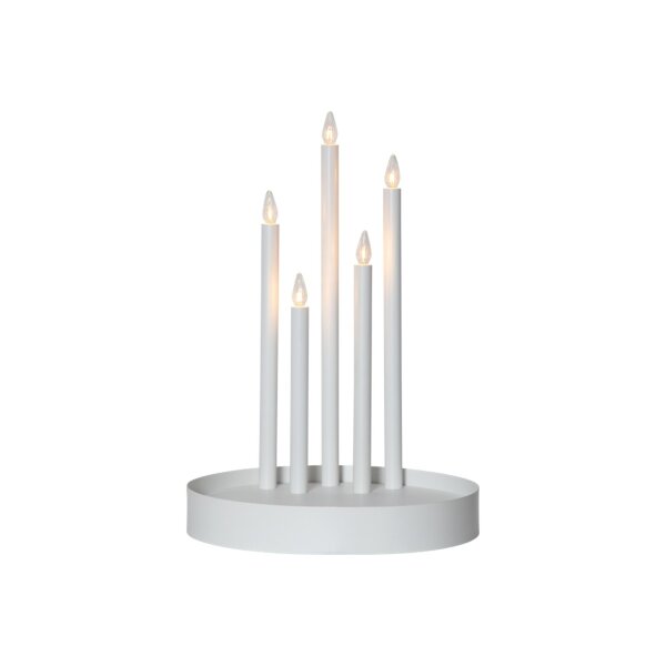 Kerzenleuchter "Deco" Weiß - AusstellungsstückSONDERPREIS