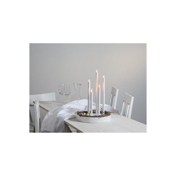 Kerzenleuchter "Deco" Weiß - AusstellungsstückSONDERPREIS