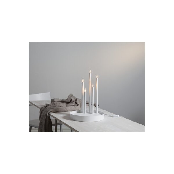 Kerzenleuchter "Deco" Weiß - AusstellungsstückSONDERPREIS