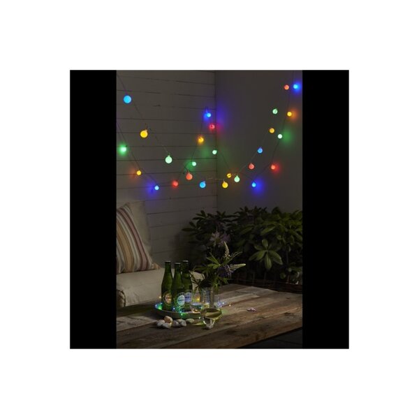 Lichterkette "Berry" Bunt