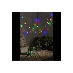 Lichterkette "Berry" Bunt