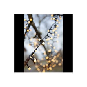 Lichterkette Berry Mini – 300 warmweiße LEDs, 6?m Länge, Timer, IP44, 8 Modi
