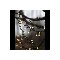 Lichterkette Berry Mini – 300 warmweiße LEDs, 6?m Länge, Timer, IP44, 8 Modi