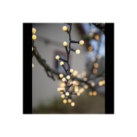 Lichterkette Berry Mini – 300 warmweiße LEDs, 6?m Länge, Timer, IP44, 8 Modi
