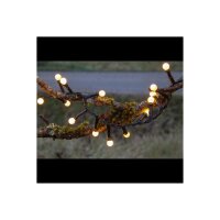 Lichterkette Berry Mini – 300 warmweiße LEDs, 6?m Länge, Timer, IP44, 8 Modi