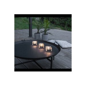 Solar-Kerze 3er Set "IceCube"