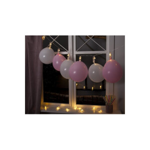 Lichterkette Clippy – LED-Lichterkette mit Klammern, Timer & Batteriebetrieb