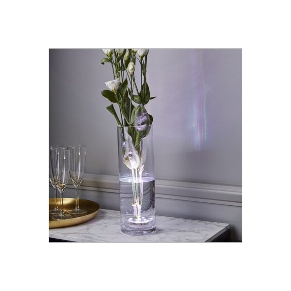 LED Kerze Water Candle – wasserdichter RGB LED Lichtpuck IP68 mit Fernbedienung für Pool & Teich