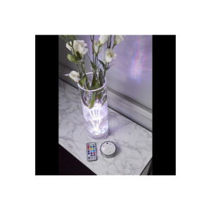 LED Kerze Water Candle – wasserdichter RGB LED Lichtpuck IP68 mit Fernbedienung für Pool & Teich