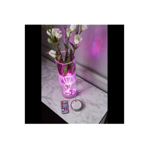 LED Kerze Water Candle – wasserdichter RGB LED Lichtpuck IP68 mit Fernbedienung für Pool & Teich