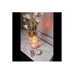 LED Kerze Water Candle – wasserdichter RGB LED Lichtpuck IP68 mit Fernbedienung für Pool & Teich