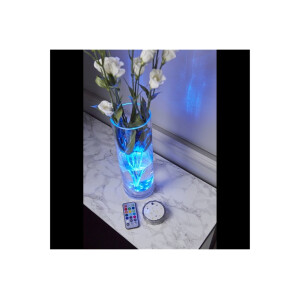 LED Kerze Water Candle – wasserdichter RGB LED Lichtpuck IP68 mit Fernbedienung für Pool & Teich