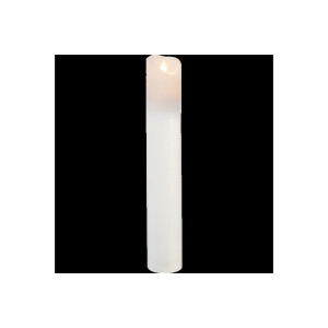LED Stumpenkerze 30cm flackernd – Kerze mit Timer Batterie warmweiß M-TWINKLE