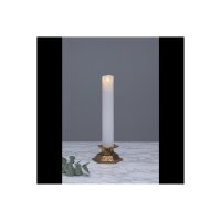 LED Stumpenkerze 30cm flackernd – Kerze mit Timer Batterie warmweiß M-TWINKLE