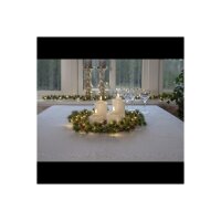 LED STUMPENKERZE FLAMME weiß 9,5cm