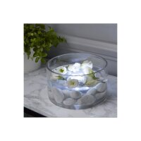 LED Wasserlicht Puck warmweiß – wasserdichter LED Lichtpuck IP68 mit Fernbedienung für Pool & Teich