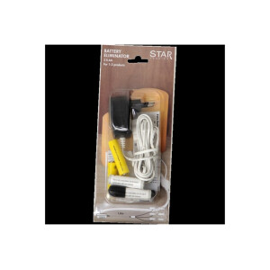 Batterie Ersatz Adapter Wandler 3V 3x AA 230V für LED Kerzen