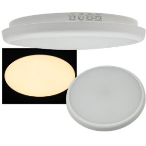 LED Deckenleuchte "SALAO 16 WW" IP54, 16W, 1500lm, 3000K, HF-Bewegungsm.