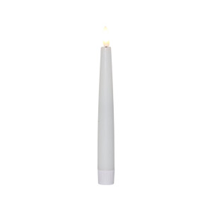 4er Set LED Leuchterkerzen "FLAMME SLIM" mit Fernbedienung
