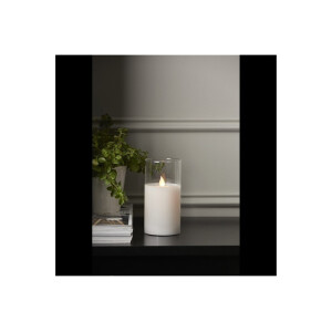 LED Stumpenkerze M-TWINKLE 10 + 15cm