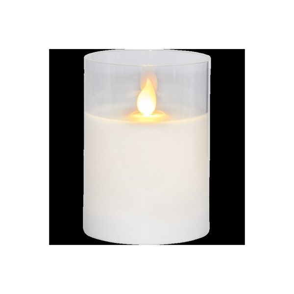 LED Stumpenkerze M-TWINKLE 10cm