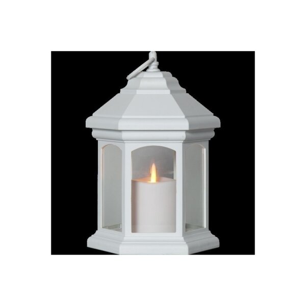 Laterne "LINTA" Weiß