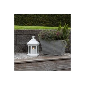 Laterne "LINTA" Weiß