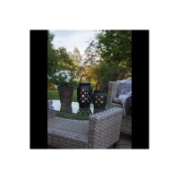 LATERNE FLAME LANTERN 23cm hoch