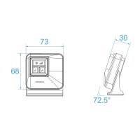 Funk-Klingel Empfänger "Pilota Porta" Batterie-Empfänger
