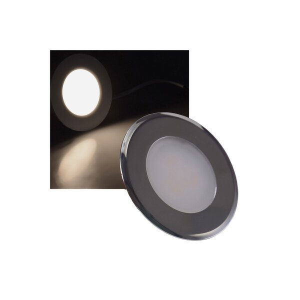 EBL-HV65si LED-Einbauleuchte 150 lm 4000 K | Ø 60 mm Silber