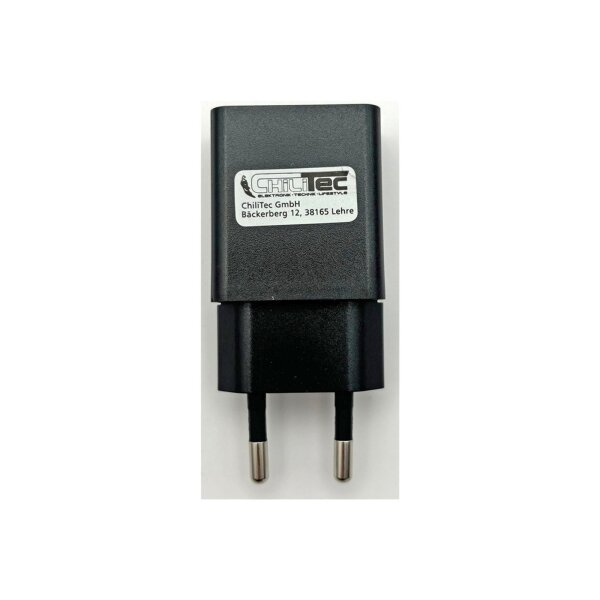 CTN-0510 USB-Netzteil 5V/1A – 5W Ladegerät, Schwarz