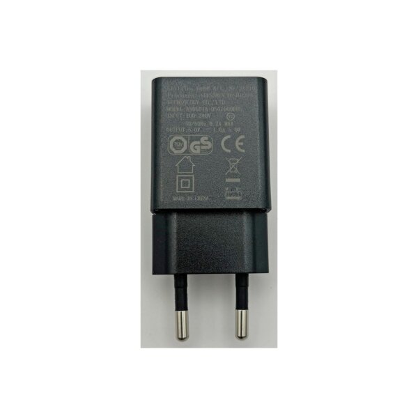 CTN-0510 USB-Netzteil 5V/1A – 5W Ladegerät, Schwarz